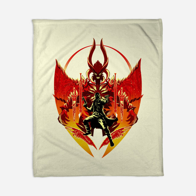 Dante Shadow Of Sparda-None-Fleece-Blanket-hypertwenty
