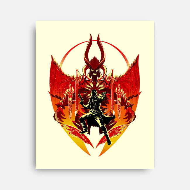 Dante Shadow Of Sparda-None-Stretched-Canvas-hypertwenty