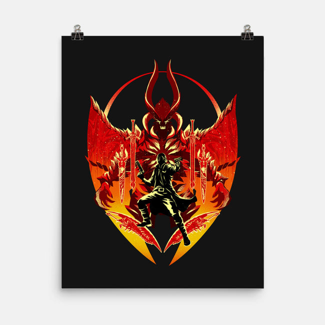 Dante Shadow Of Sparda-None-Matte-Poster-hypertwenty