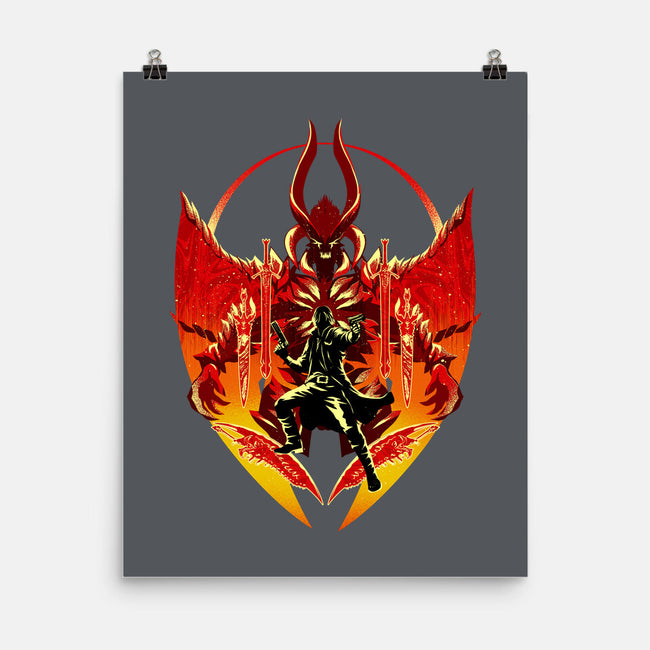 Dante Shadow Of Sparda-None-Matte-Poster-hypertwenty