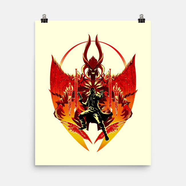 Dante Shadow Of Sparda-None-Matte-Poster-hypertwenty