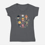 On The Cruise-Womens-V-Neck-Tee-Geekydog