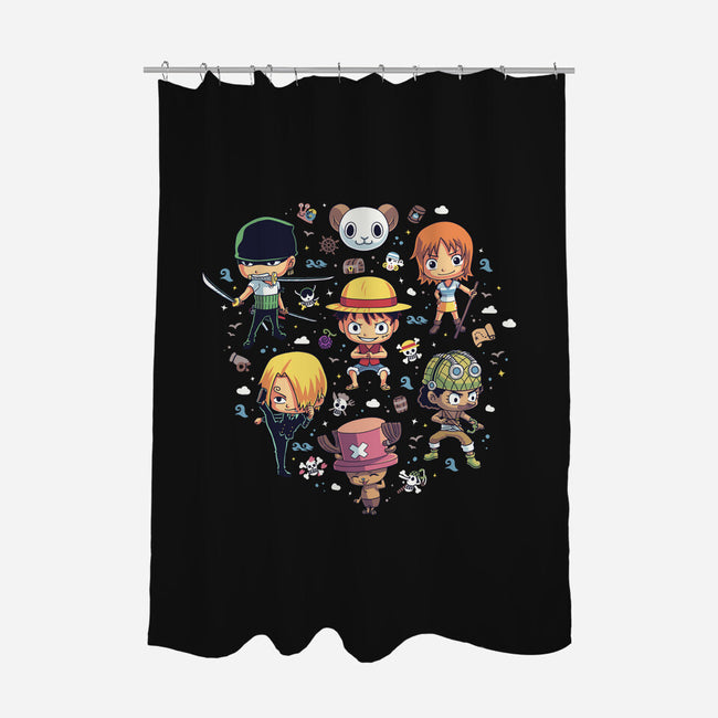 On The Cruise-None-Polyester-Shower Curtain-Geekydog