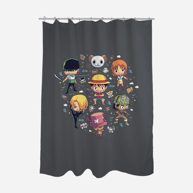 On The Cruise-None-Polyester-Shower Curtain-Geekydog