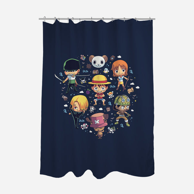 On The Cruise-None-Polyester-Shower Curtain-Geekydog