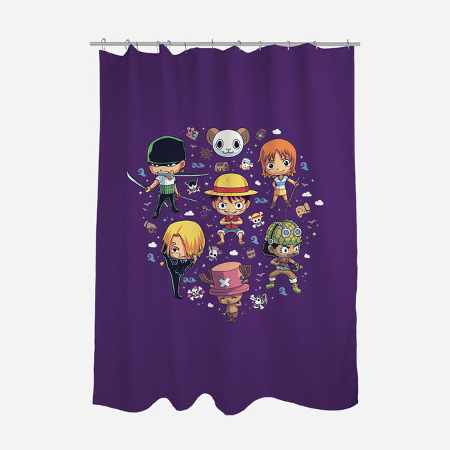 On The Cruise-None-Polyester-Shower Curtain-Geekydog