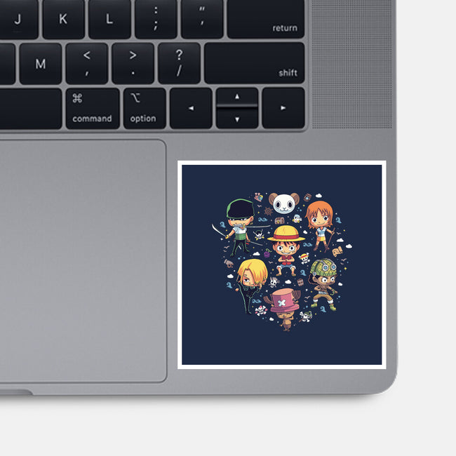 On The Cruise-None-Glossy-Sticker-Geekydog