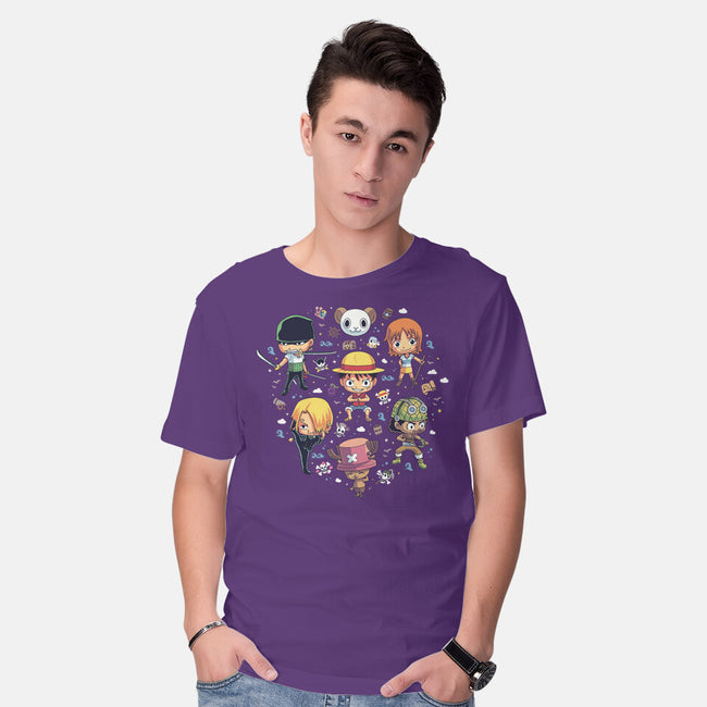 On The Cruise-Mens-Basic-Tee-Geekydog