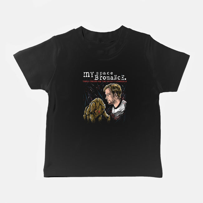 My Space Bromance-Baby-Basic-Tee-zascanauta