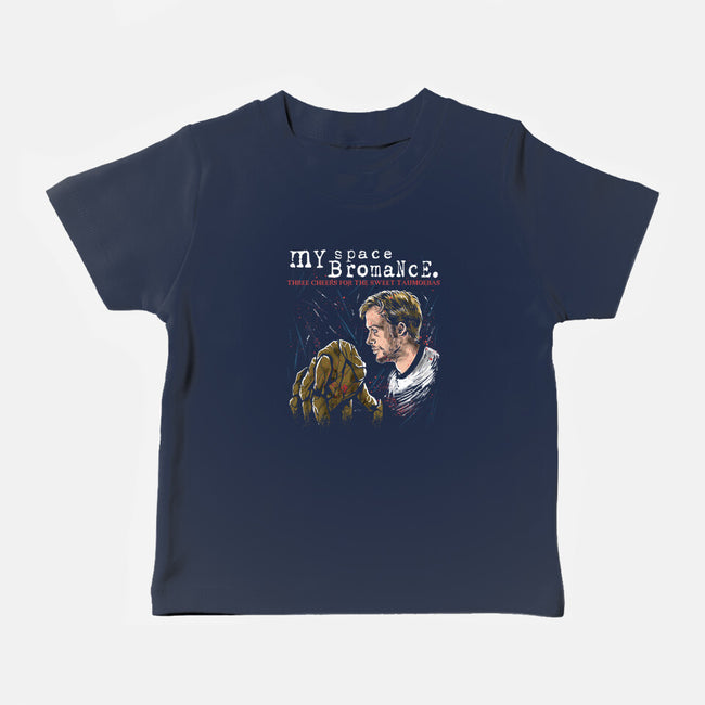 My Space Bromance-Baby-Basic-Tee-zascanauta