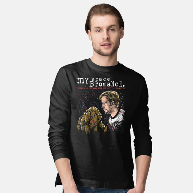 My Space Bromance-Mens-Long Sleeved-Tee-zascanauta