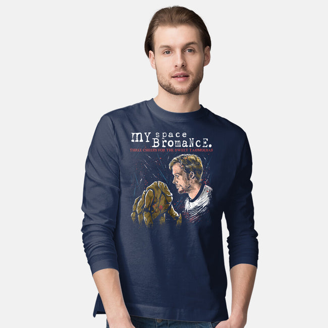 My Space Bromance-Mens-Long Sleeved-Tee-zascanauta
