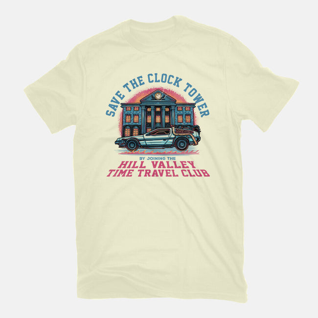 Save The Clock Tower-Mens-Basic-Tee-glitchygorilla