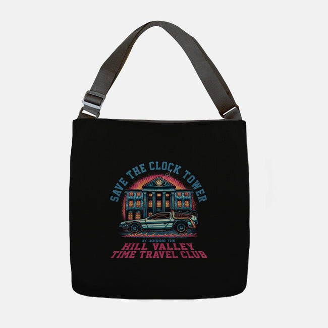 Save The Clock Tower-None-Adjustable Tote-Bag-glitchygorilla