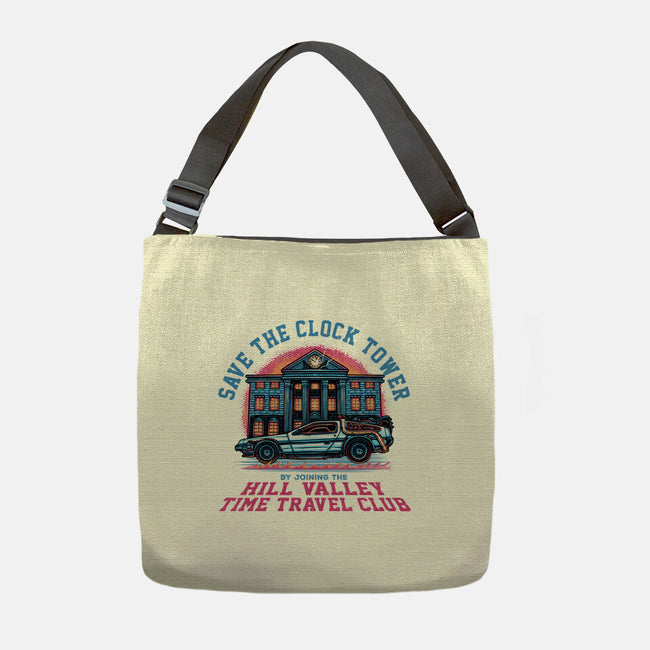 Save The Clock Tower-None-Adjustable Tote-Bag-glitchygorilla