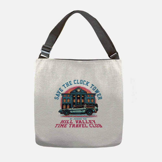 Save The Clock Tower-None-Adjustable Tote-Bag-glitchygorilla