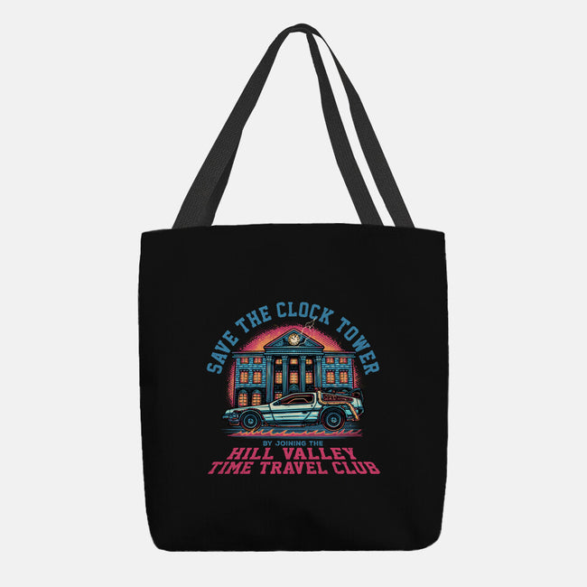 Save The Clock Tower-None-Basic Tote-Bag-glitchygorilla