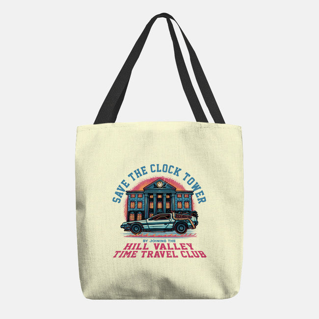 Save The Clock Tower-None-Basic Tote-Bag-glitchygorilla