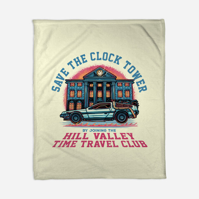 Save The Clock Tower-None-Fleece-Blanket-glitchygorilla