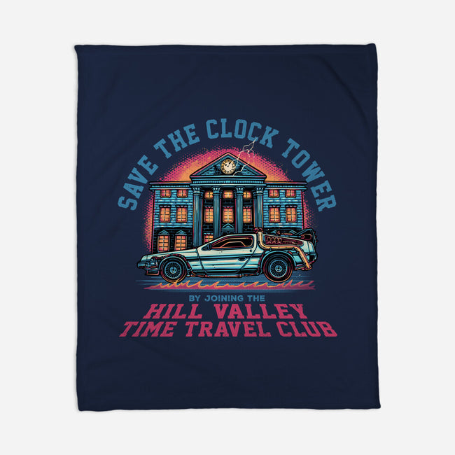 Save The Clock Tower-None-Fleece-Blanket-glitchygorilla