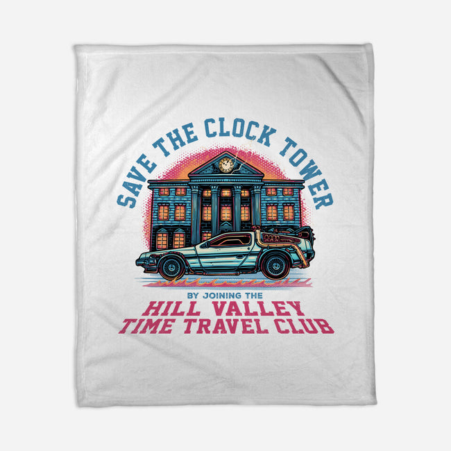 Save The Clock Tower-None-Fleece-Blanket-glitchygorilla
