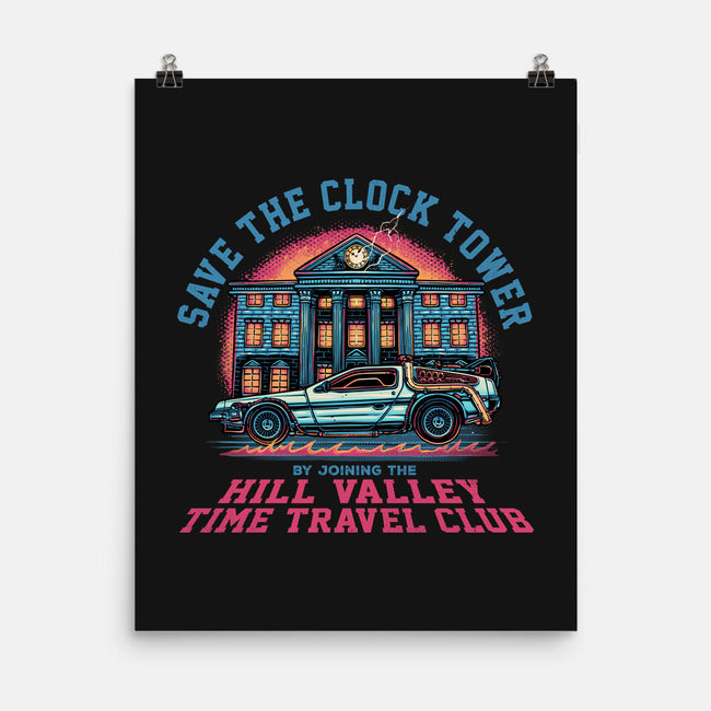 Save The Clock Tower-None-Matte-Poster-glitchygorilla