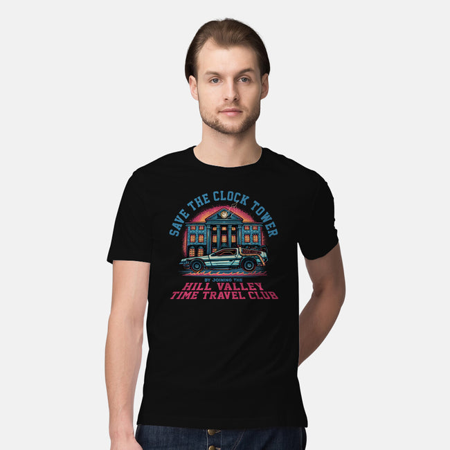 Save The Clock Tower-Mens-Premium-Tee-glitchygorilla