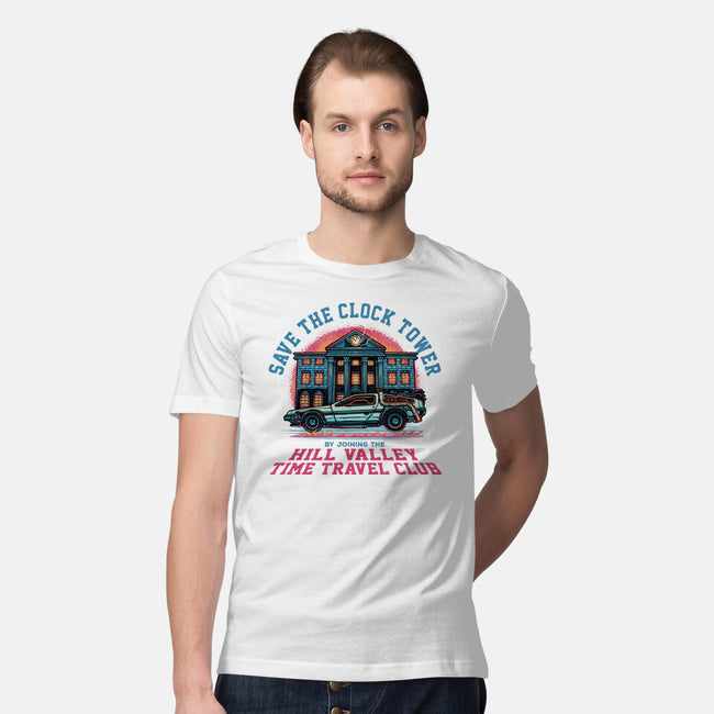 Save The Clock Tower-Mens-Premium-Tee-glitchygorilla