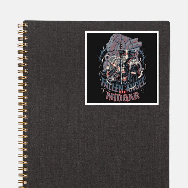 Fallen Angel Of Midgard-None-Glossy-Sticker-Estudio Horta