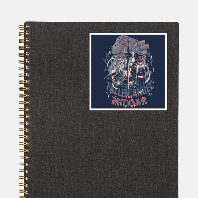 Fallen Angel Of Midgard-None-Glossy-Sticker-Estudio Horta
