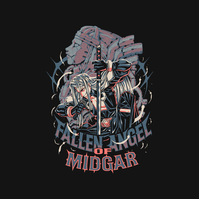 Fallen Angel Of Midgard-Womens-Fitted-Tee-Estudio Horta