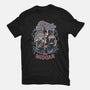 Fallen Angel Of Midgard-Womens-Fitted-Tee-Estudio Horta