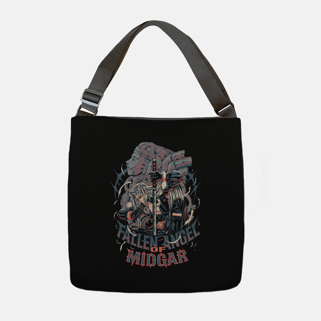 Fallen Angel Of Midgard-None-Adjustable Tote-Bag-Estudio Horta