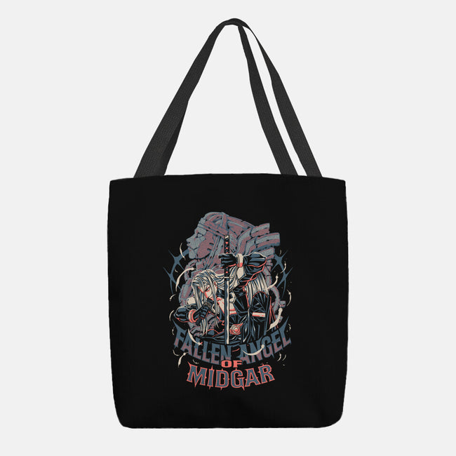 Fallen Angel Of Midgard-None-Basic Tote-Bag-Estudio Horta