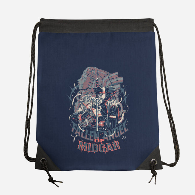 Fallen Angel Of Midgard-None-Drawstring-Bag-Estudio Horta