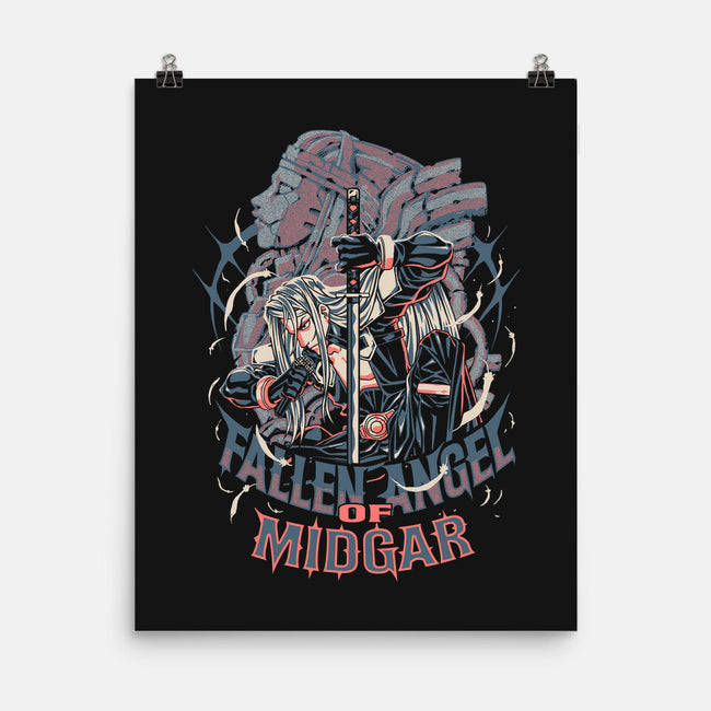 Fallen Angel Of Midgard-None-Matte-Poster-Estudio Horta