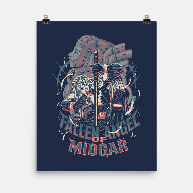 Fallen Angel Of Midgard-None-Matte-Poster-Estudio Horta