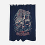 Fallen Angel Of Midgard-None-Polyester-Shower Curtain-Estudio Horta