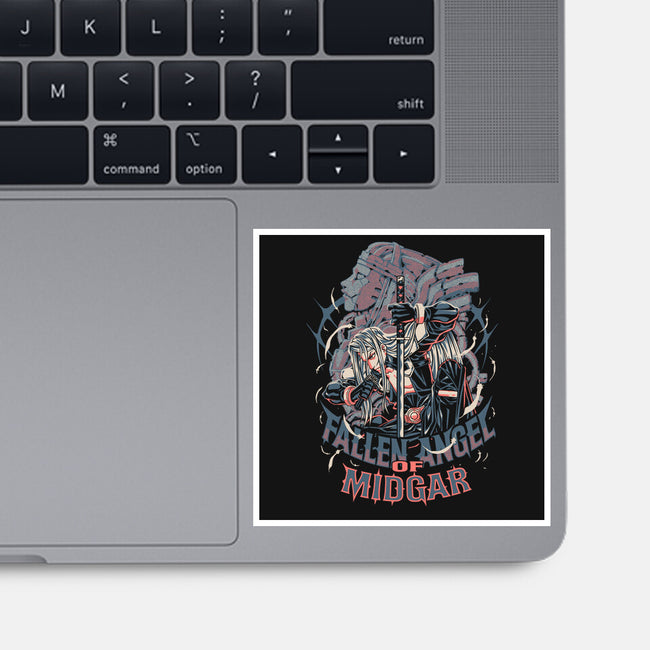 Fallen Angel Of Midgard-None-Glossy-Sticker-Estudio Horta