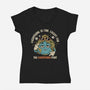 Except Everything-Womens-V-Neck-Tee-Trendlory
