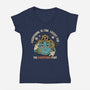 Except Everything-Womens-V-Neck-Tee-Trendlory
