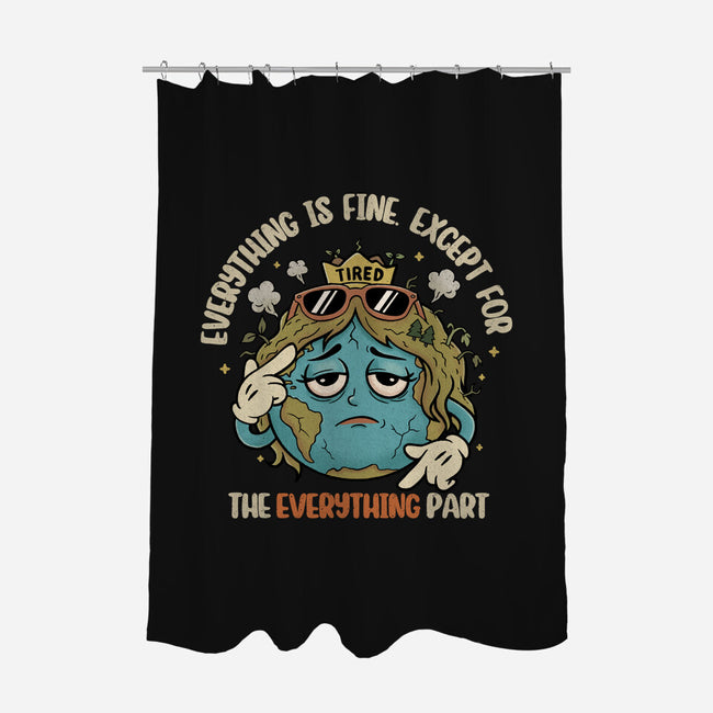 Except Everything-None-Polyester-Shower Curtain-Trendlory