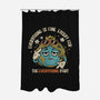 Except Everything-None-Polyester-Shower Curtain-Trendlory