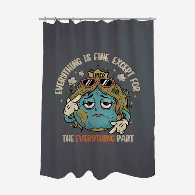 Except Everything-None-Polyester-Shower Curtain-Trendlory