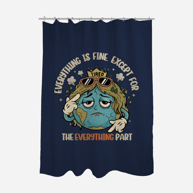 Except Everything-None-Polyester-Shower Curtain-Trendlory