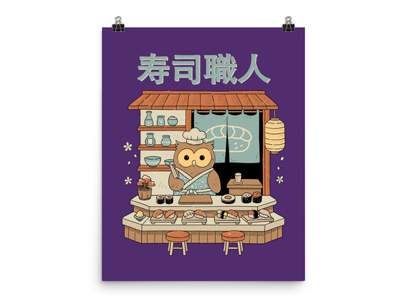 Owl Sushi Master
