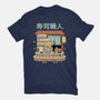 Owl Sushi Master-Mens-Premium-Tee-GODZILLARGE