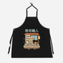 Owl Sushi Master-Unisex-Kitchen-Apron-GODZILLARGE