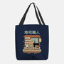 Owl Sushi Master-None-Basic Tote-Bag-GODZILLARGE