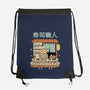 Owl Sushi Master-None-Drawstring-Bag-GODZILLARGE